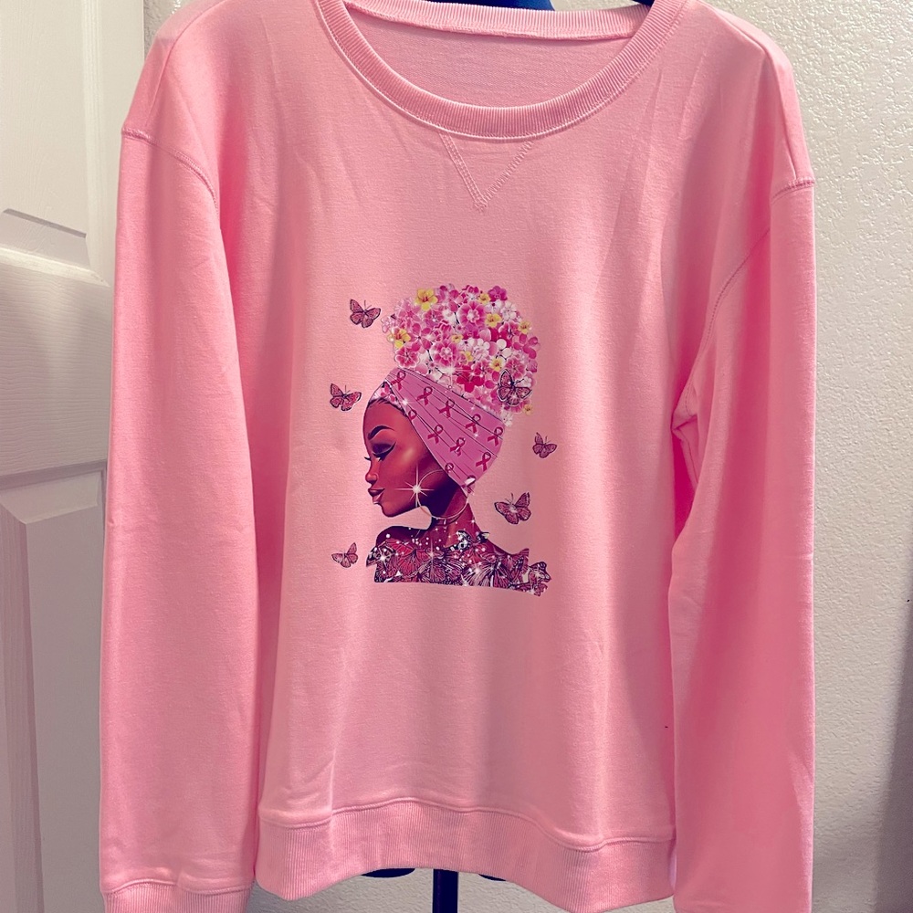 Pink sweatshirt
